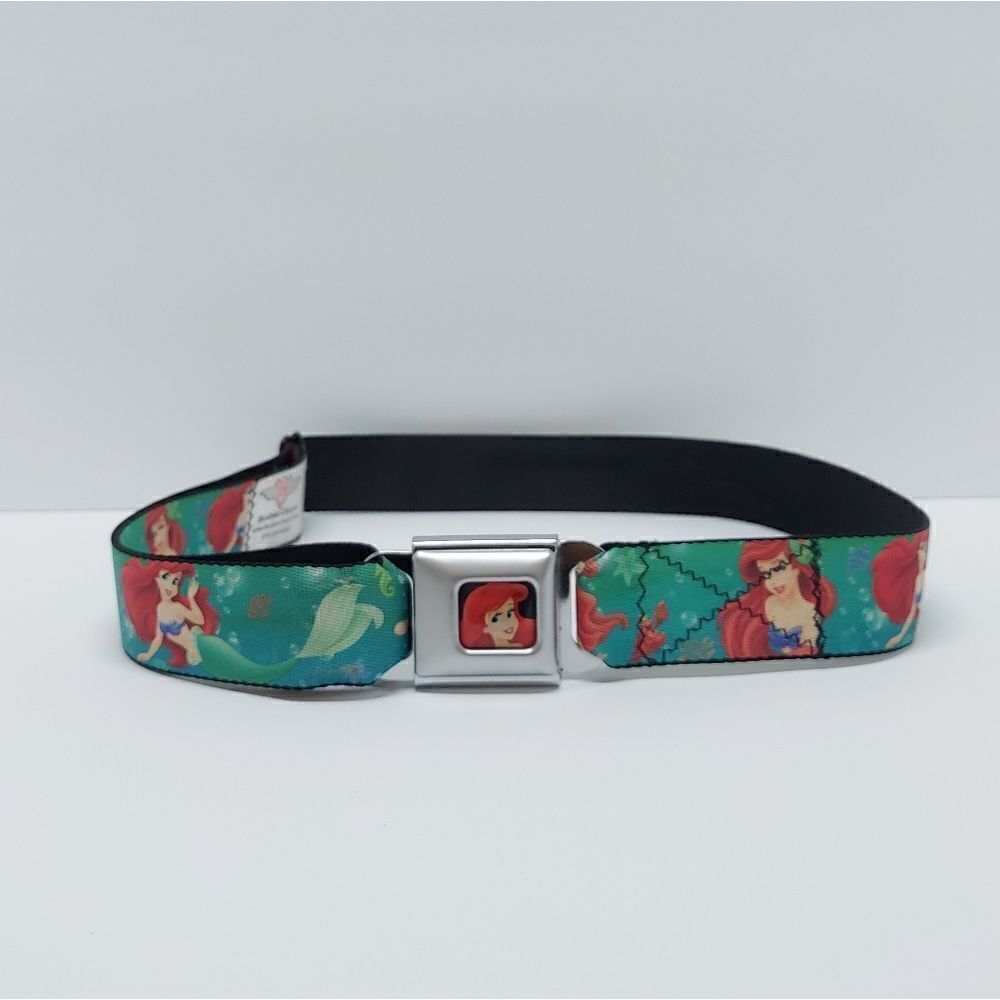 Disney Little Mermaid Ariel Buckle Down Seatbelt Belt